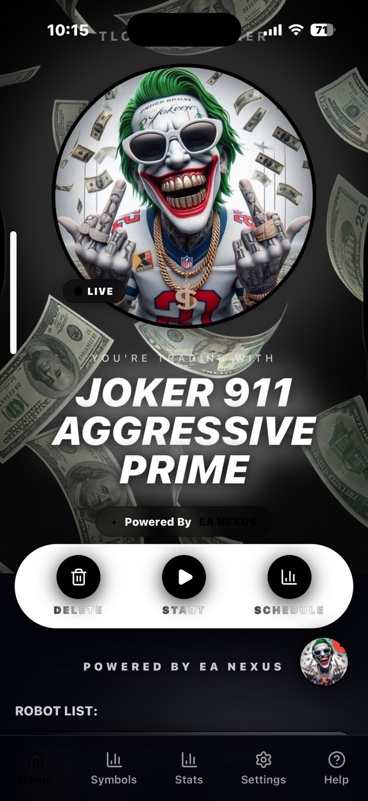 JOKER 911 app ready to start